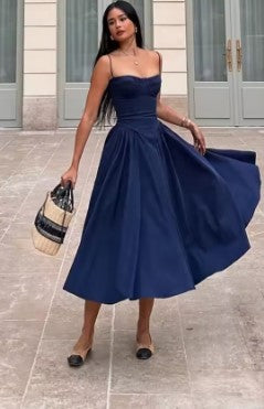 Blue Flare Dress