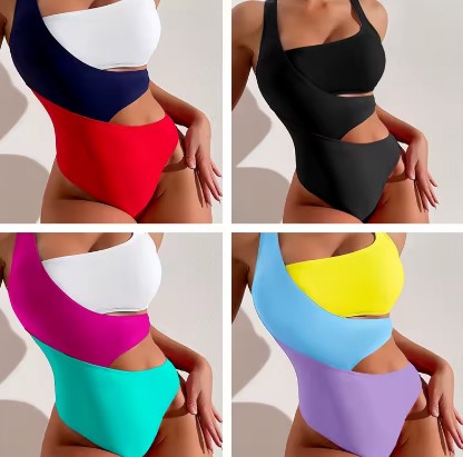 Two Piece Swimsuit Mujer Trikini Bikini